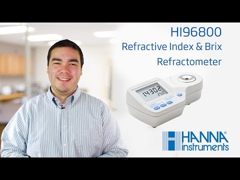 Learn About the Hanna Instruments Refractive Index Refractometer HI96800
