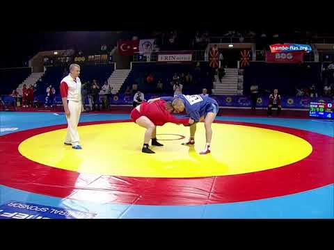100 kg. Arsim Zejnulahu (MKD) vs Viktors Resko (LAT) European Championship 2014, Bucharest