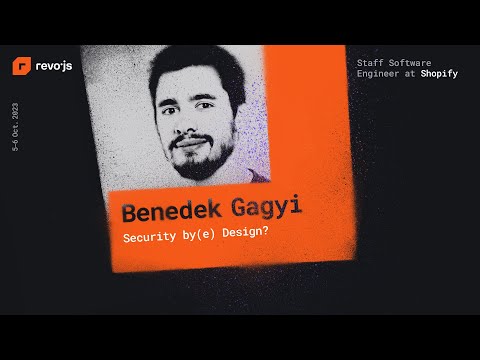 revo.js 2023 - Benedek Gagyi - Security by(e) Design?