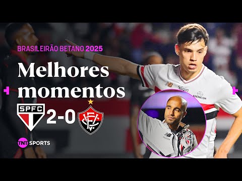 LUCAS RETORNA E BOBADILLA MARCA APÓS JOGADAÇA! SÃO PAULO 2X0 VITÓRIA