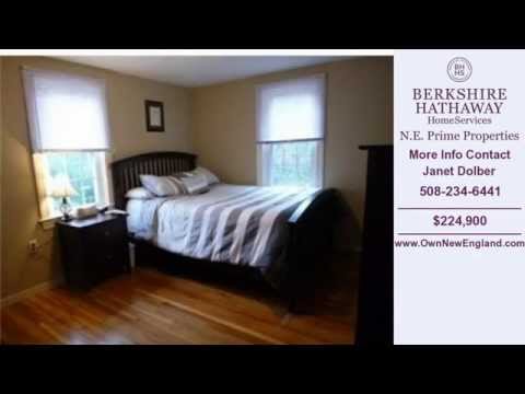 Homes For Sale Uxbridge MA Real Estate $224900 1152-SqFt 3-Bdrms - 2 Pond St Uxbridge, MA