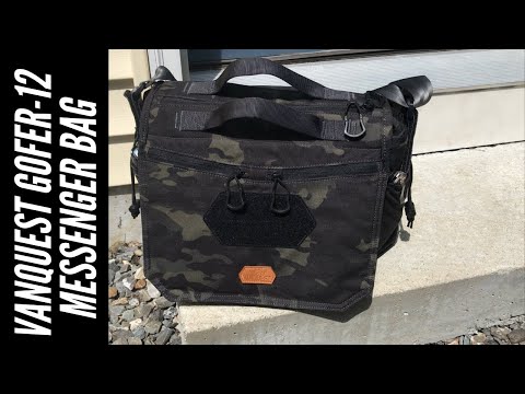 Vanquest Gofer-12 Messenger Bag: Organization + Quality + Comfort| My Favorite Messenger Bag So Far