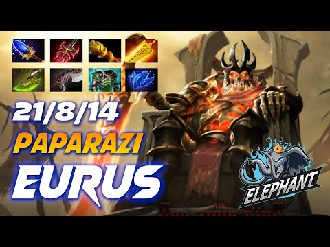 Paparazi灬 Eurus Wraith King [21/8/14] - Dota 2 Pro Gameplay [Watch & Learn]