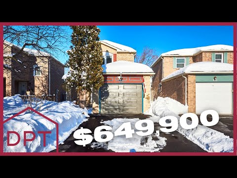 $649,900 Detached Home For Sale In The Booming Neighbourhood Of Ajax | Dan Plowman Team