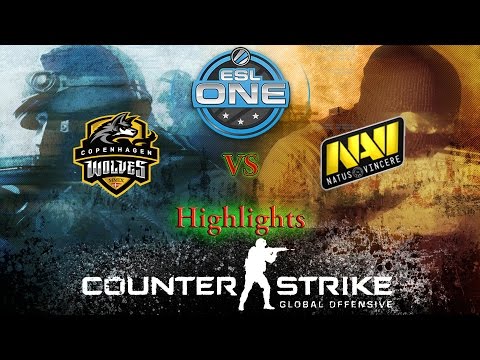ESL One Cologne (Day 1) - CPH Wolves vs NaVi [Inferno] - Highlights - 8.14.2014