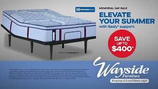 WAYSIDE:  MEMORIAL DAY MATTRESS SALE