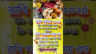 Rakhi purnima 2025 date and time #rakhipurnima #hindu #shorts