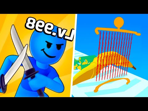 Runningman Solo Leveling | Laser Man Run -Satisfying Mobile Walkthrough Game Android