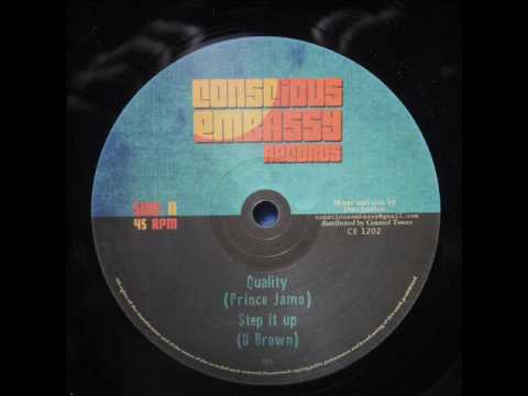 Prince Jamo - Quality  / U Brown - Step It Up / Version Excursion / Dubwise
