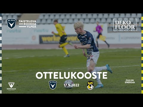 ACOTV: Dekofloor ottelukooste AC Oulu - KuPS 17.5.2022 (Veikkausliiga)