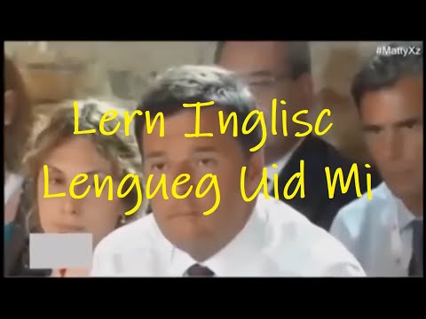 Impara l'alfabeto con Matteo Renzi