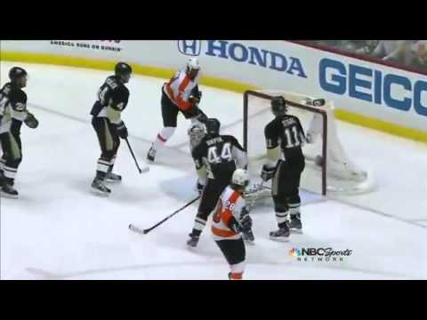 Flyers vs Penguins. Play off 2012 game 2