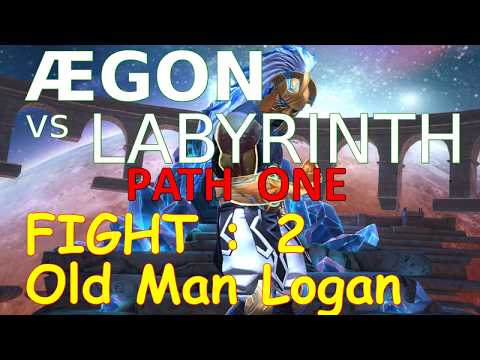 Aegon vs Old Man Logan - Labyrinth path 1