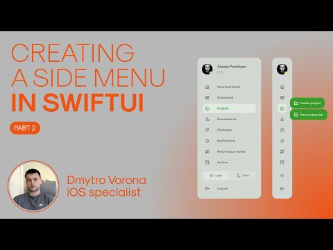 How to Create a Side Menu With SwiftUI | Part 2 | Developer’s Guide