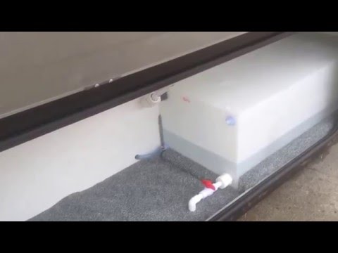 RV Fresh Water Tank (46 gallon auxiliary)