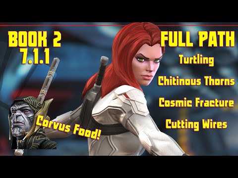 Book 2 Act 7.1.1 Turtling + Chit Thorns + Cosmic Fracture Full Path w/ BWDO Boss take-down
