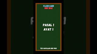 Download lagu ARTICLE 1 PARAGRAPH 1 (FLASCARD OF THE 1945 CONSTITUTION) mp3 Download lagu ARTICLE 1 PARAGRAPH 1 (FLASCARD OF THE 1945 CONSTITUTION) mp3