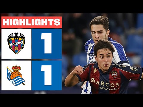 LEVANTE UD 1 - 1 REAL SOCIEDAD | HIGHLIGHTS LALIGA EA SPORTS