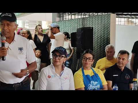 Dr.Hernan Herrera alcalde de Tocaima inaugura el primer Festival de la Gallina Tocaimuna