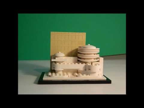 Vidéo LEGO Architecture 21004 : Le musée Solomon R. Guggenheim