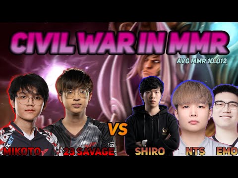 MMR BATTLE - Mikoto 23Savage vs Shiro NothingToSay Emo