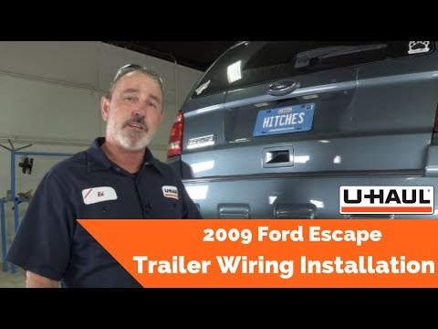 2009 Ford Escape Trailer Wiring Installation
