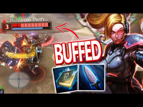 I Tried Out the NEW ATHENA Buffs in SMITE... SHE'S NUTS!