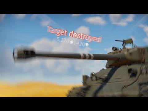 German Players HATE this GUN! (War Thunder M51)