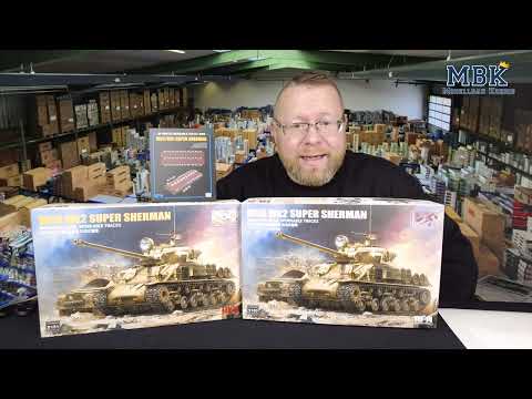 MBK packt aus #1341 – Super Sherman im Vergleich: Standard vs. Upgrade & 3D-Ketten
