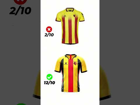 Fixing Watford's 25/26 Home Kit