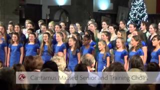 Cantamus Girls Choir & Training Choir sing "Ding Dong Merrily On High"