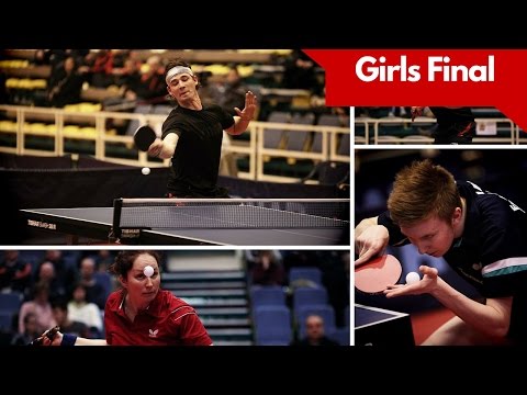 MITYUKOVA Daria - LUNG Lisa FINAL BELGIUM NATIONAL 2016 TABLE TENNIS