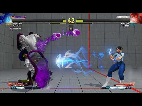 SFV~ F.A.N.G (SiguRos) vs. Chun-li (nori_jin) HD 9