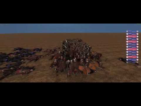 NEW 1000 man Bannerlord Battles! (Vlandian sergeants vs Battanian Oathbounds!)