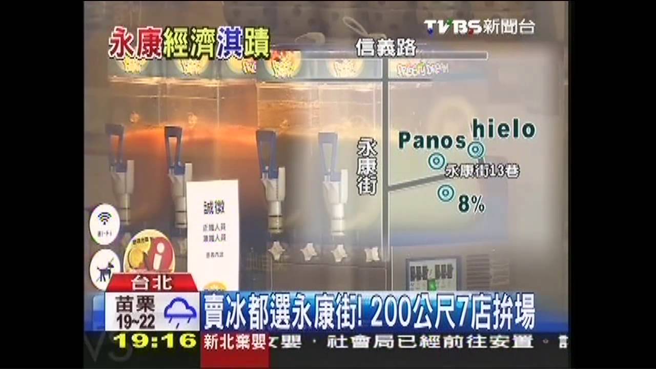 賣冰都選永康街! 200公尺7店拚場