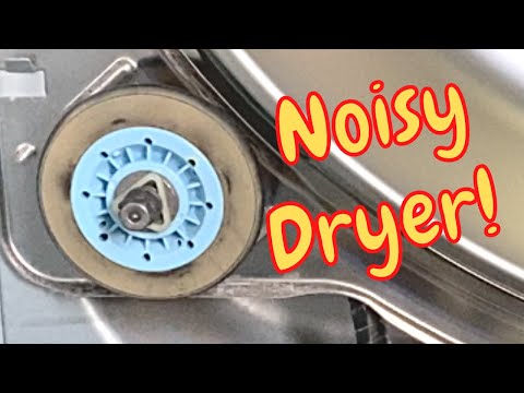 LG Dryer Making Noise - How to Replace Dryer Drum Rollers