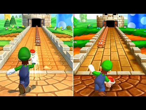 Mario Party 9 vs Mario Party The Top 100 Minigames (Comparison)
