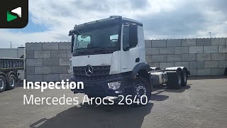 Eladó Mercedes-Benz Arocs 2640 6X4 NEW Chassis Big-Axle Automatic Steel suspension E teherautó alváz - Kép 4 | Autoline HU Új Mercedes-Benz Arocs 2640 6X4 NEW Chassis Big-Axle Automatic Steel suspension E teherautó alváz | Kép 4 - Autoline