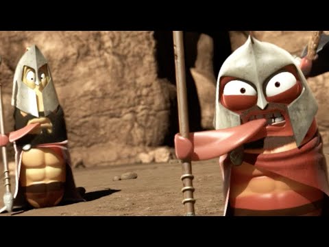 LARVA - LARVA SPARTANS - LARVA 300 | Videos For Kids | Larva Cartoon || Larva Animation