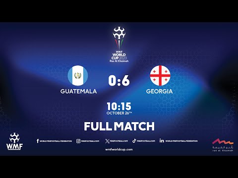 WMF World Cup 2023 I Day 1 I Guatemala - Georgia I Full match