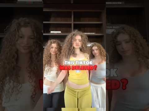 KALOGERAS SISTERS DELETED TIKTOK 😱‼️#kalogerasisters #drama #shorts