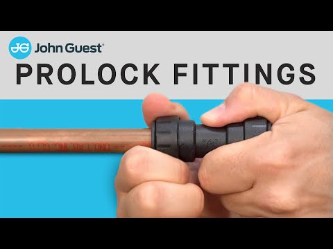 John Guest Push To Connect Fittings
