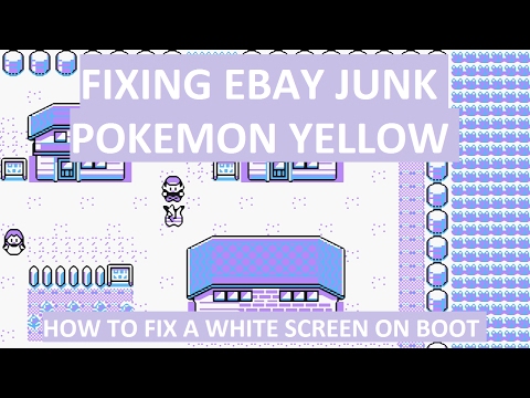 Fixing eBay Junk - Game Boy Game - Game won't boot up
