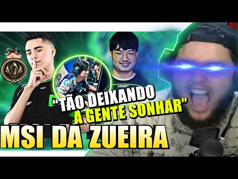 REAGINDO LOUD TRAZENDO ALEGRIA AO SEU POVO (BRONZIOCRE) MSI DA ZUEIRA REACT
