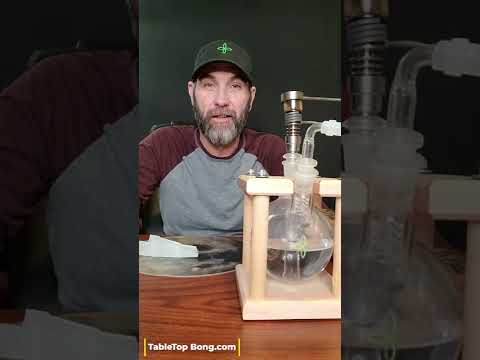 TableTop Bong dab demo. This is the ultimate rig!!