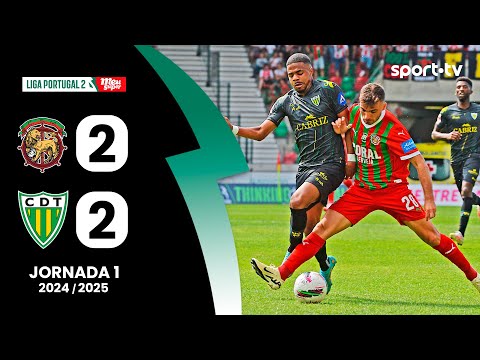 Resumo: Marítimo 2-2 Tondela - Liga Portugal Meu Super | sport tv