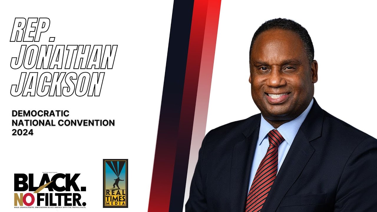 Rep. Jonathan Jackson Reflects On Sharing The DNC Stage With His Father, Rev. Jesse Jackson.