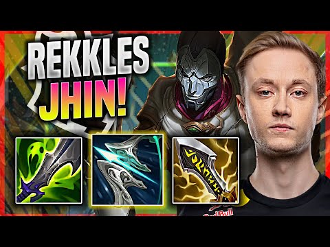 REKKLES IS A GOD WITH JHIN GALEFORCE! - G2 Rekkles Plays Jhin ADC vs Caitlyn! | Season 11