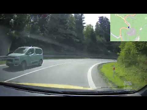 Česko. Silnice I/10, Harrachov — Ohrazenice, 2021, 4x