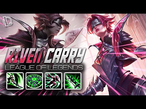 RIVEN MONTAGE - RIVEN CARRY | Ez LoL Plays [60 FPS]